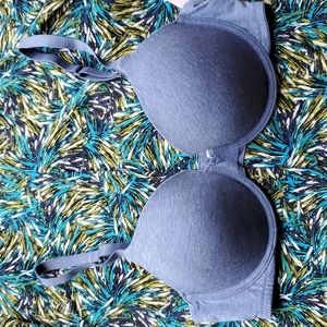 AUDEN BLUE 38 B UNDERWIRE BRA